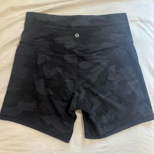 Camouflage lululemon shorts - never worn